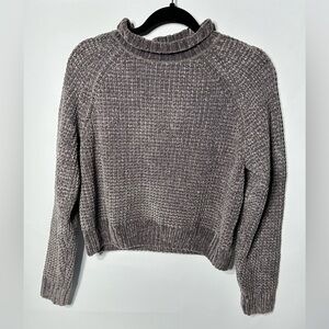 H&M Women's Charcoal Turtleneck Sweater